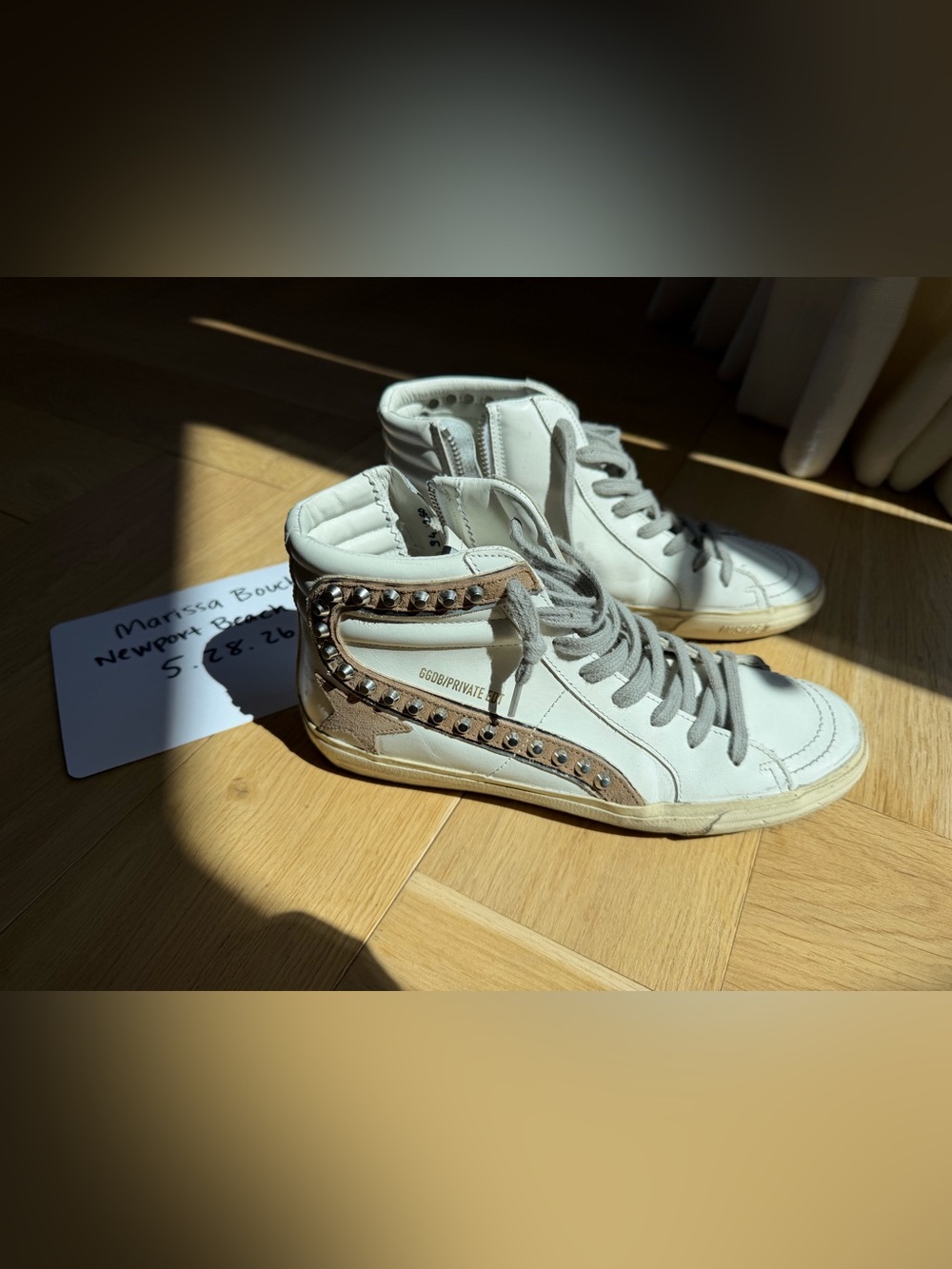 Golden Goose Private Edition Slide High Top
Sneakers EUC - Picture 5 of 16